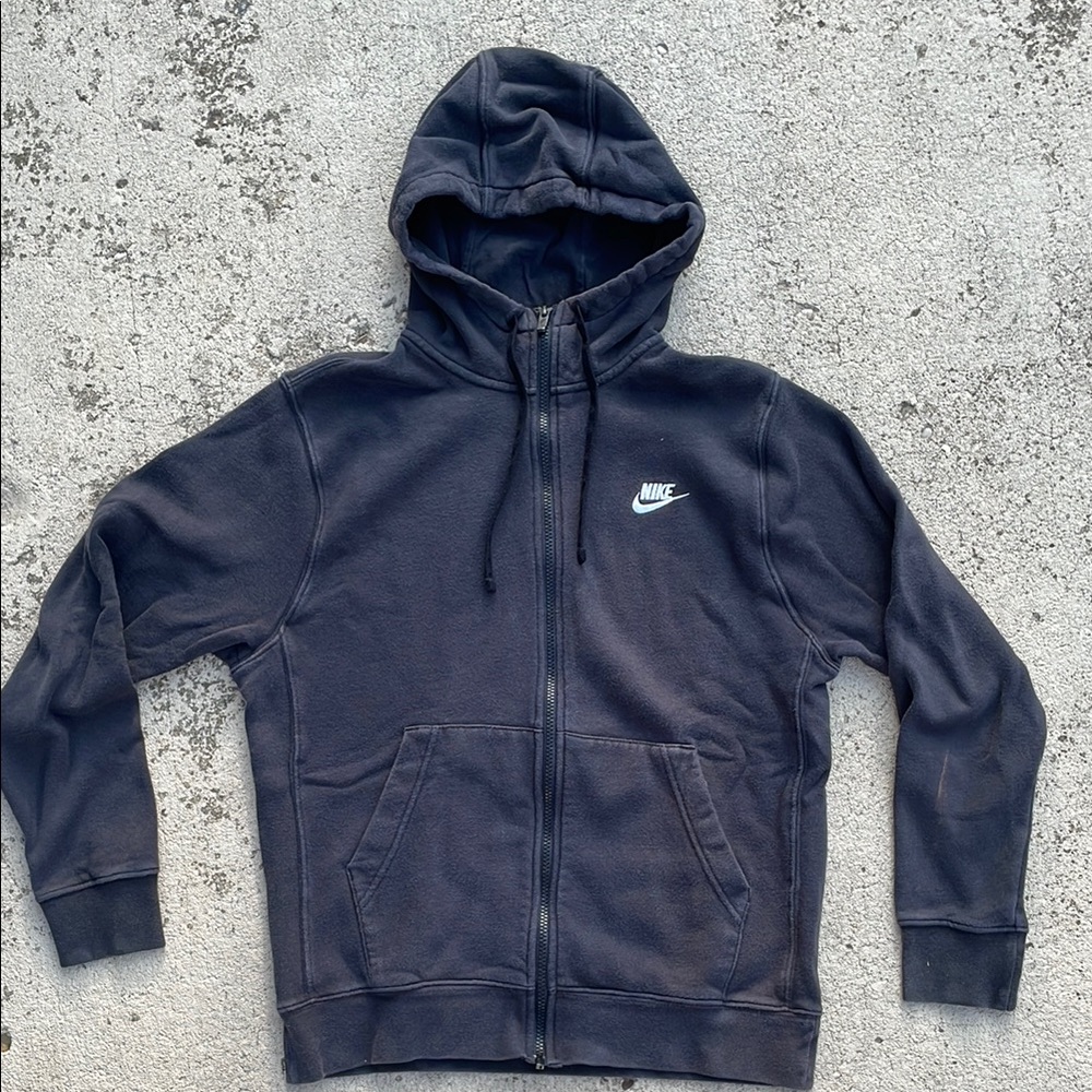 Nike Black Full-Zip Hoodie